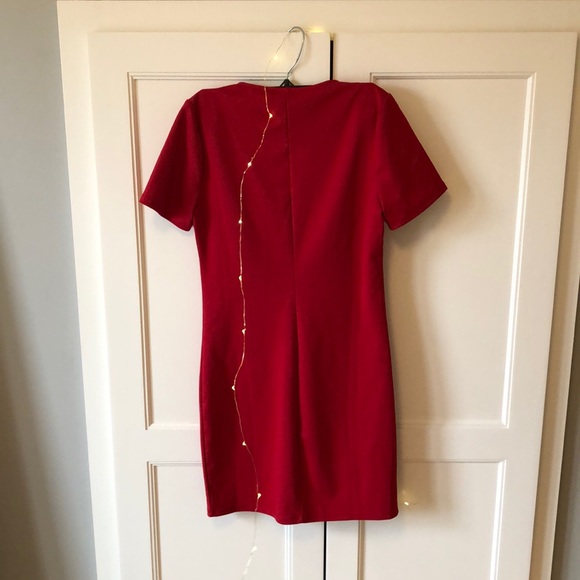NEW FOREVER 21 RED DRESS - Picture 2 of 3